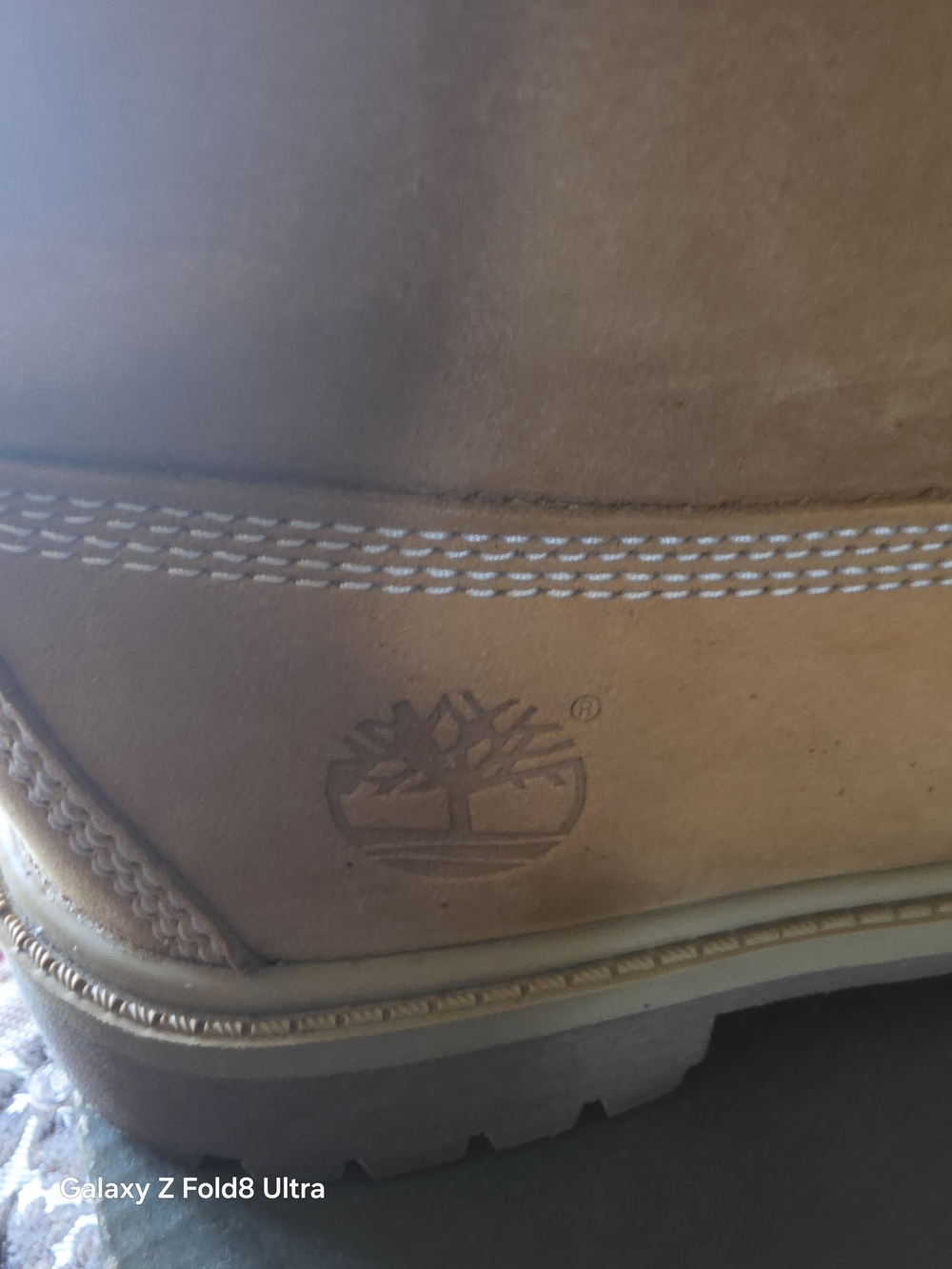 Timberland Wheat Brown Kids' Lace-Up Work Boots - Picture 5 of 8